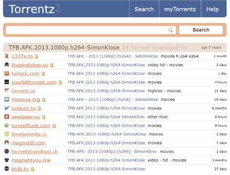 Torrent Links Return to Torrentz2 After Mystery。